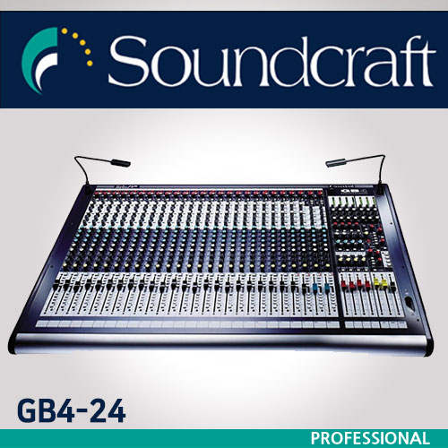 미성악기 사운드 크래프트 SoundCraft GB4 24CH믹서 교회, 공연장, 소형 투어링 시스템 4,300,000원