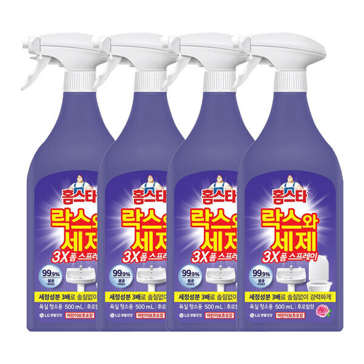 홈스타 락스와 세제 3X 폼 스프레이 후로랄향 33,200원