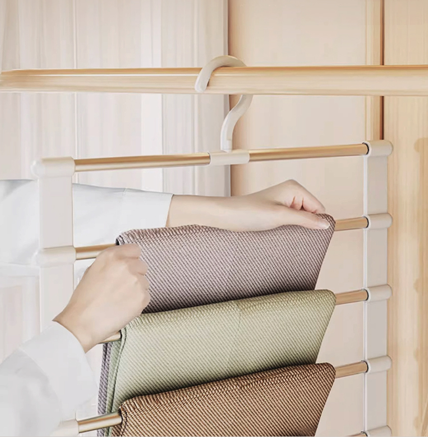 접이식 바지걸이 다단 수납 공간절약 옷장정리 폴딩 슬랙스 행거 의류보관 수직형 15,830원