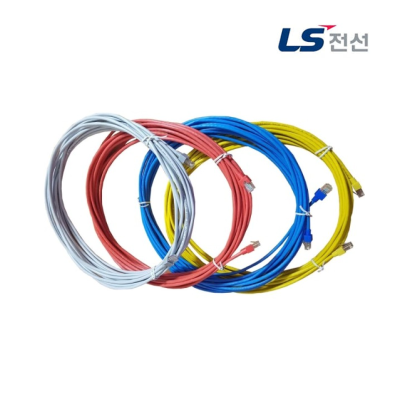 ls전선 랜케이블 기가 UTP 랜선 인터넷선 허브선 국산 수제작 4,100원