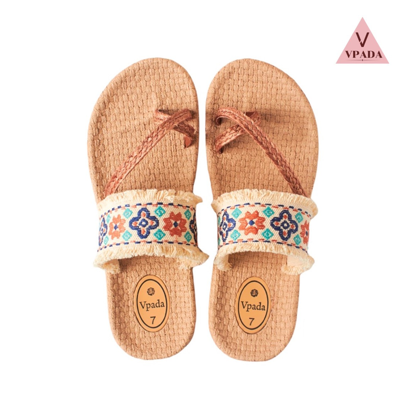 VPADA 발편한 핸드메이드 슬리퍼 데일리 바캉스 수제 여성 샌들 58,000원