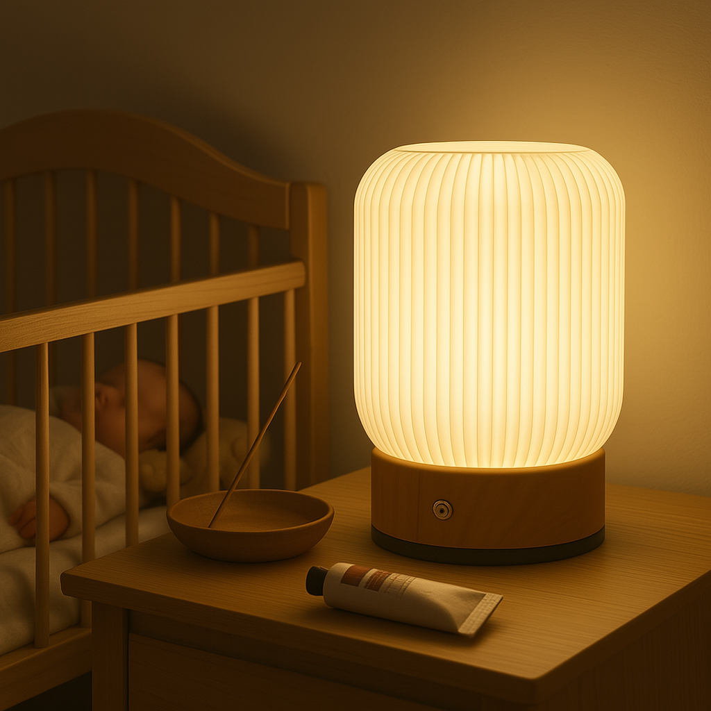 아이엔홈 3색 원터치 LED 무드등 감성조명 신생아 침대 수유등 취침등 수면등 램프, 현재가 17,600원