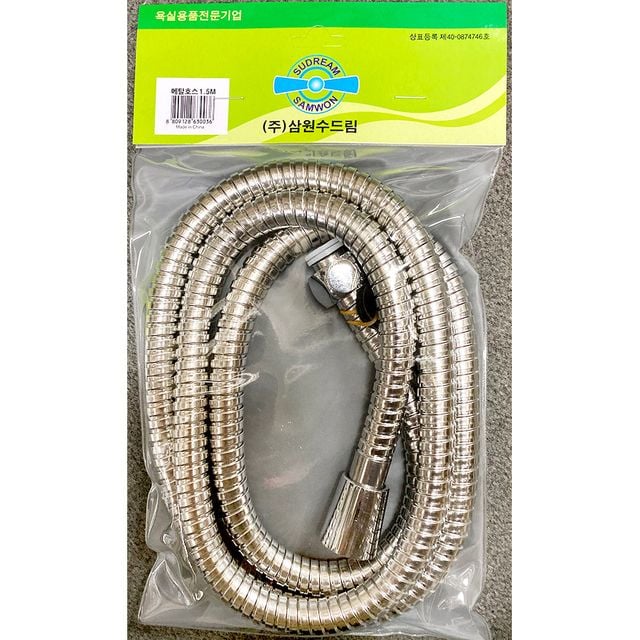 메탈호스(수드림 1.5M)X10개 샤워수전 메탈호수 1.5M메탈호수 샤워호수 샤워기줄+셀러팩토리Shop 99,500원