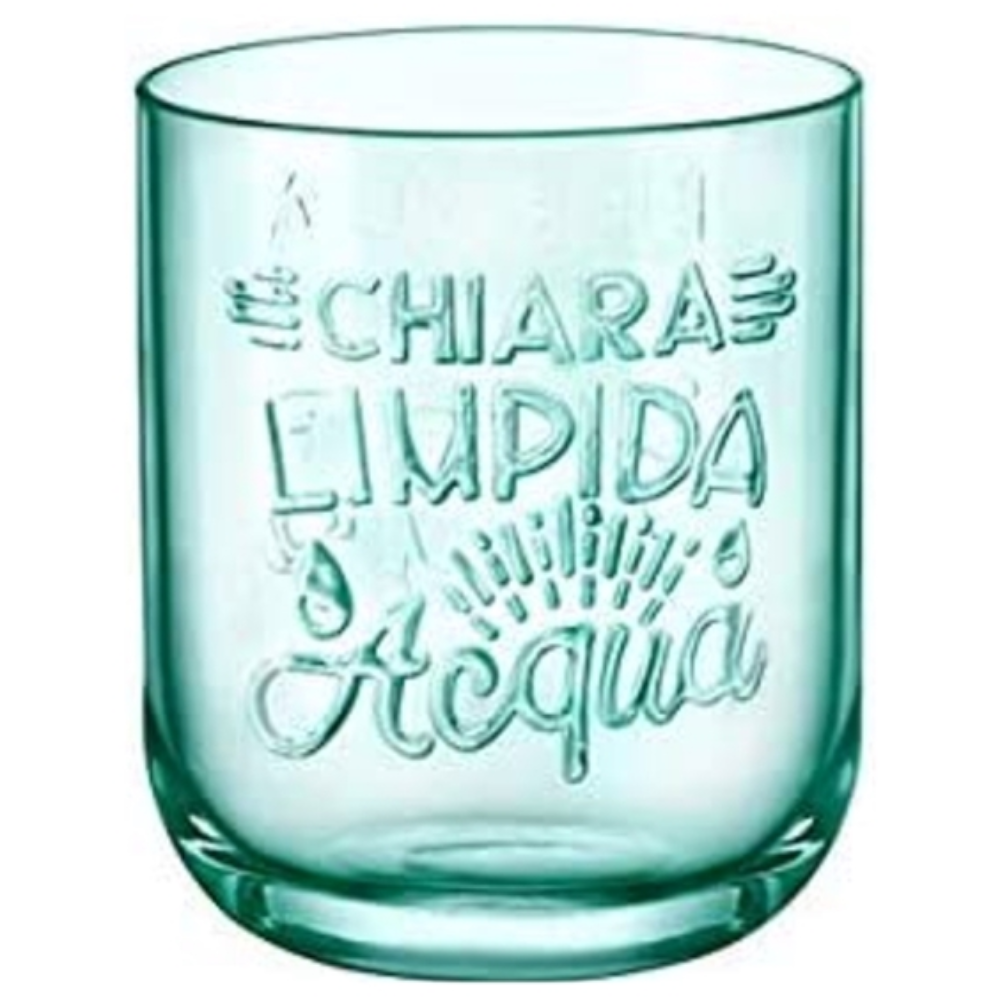 보르미올리 그라피카 아쿠아 유리컵, 395ml 그린, 1개 2,500원