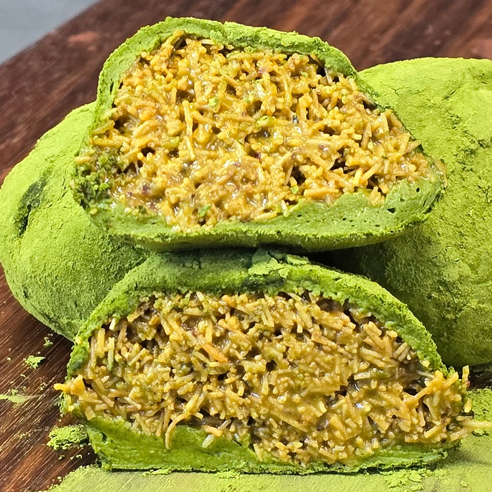 [녹차두쫀쿠] 수제 두바이쫀득쿠키 발렌타인데이 선물포장 녹차, 4개, 45g 23,500원