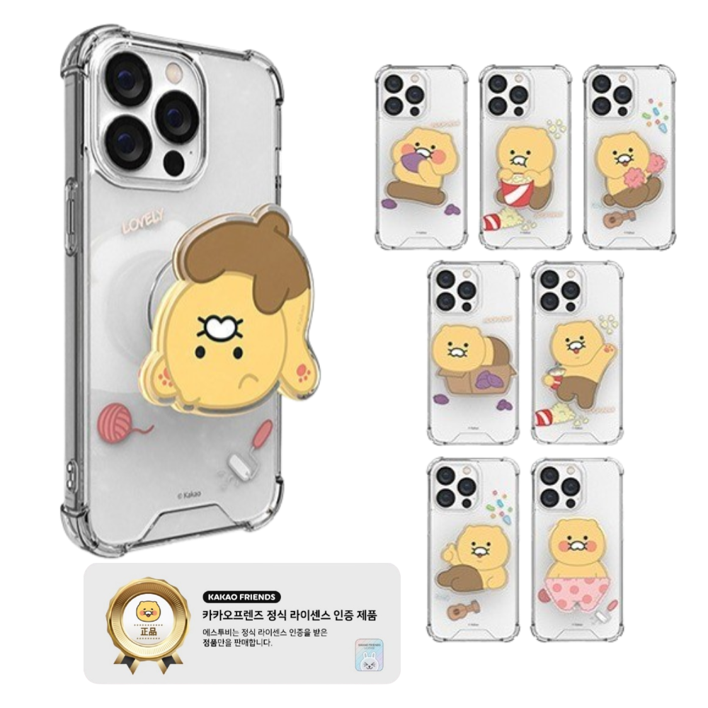 갤럭시S20FE(G781) [정품] 춘식이 냠냠 고구마 그립톡 변색없는 투명 케이스 19,500원