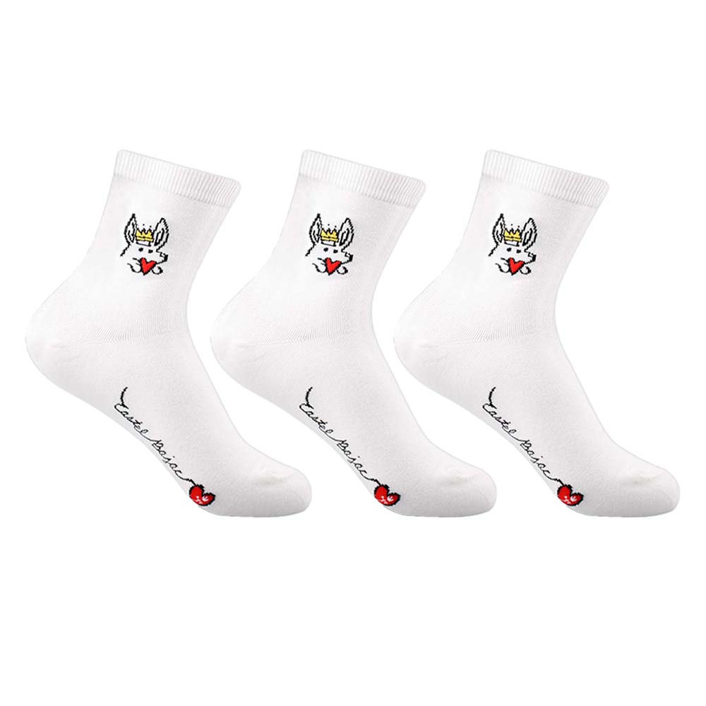 까스텔바작 여성용 중목 양말 3p 세트 CSW-03 12,000원