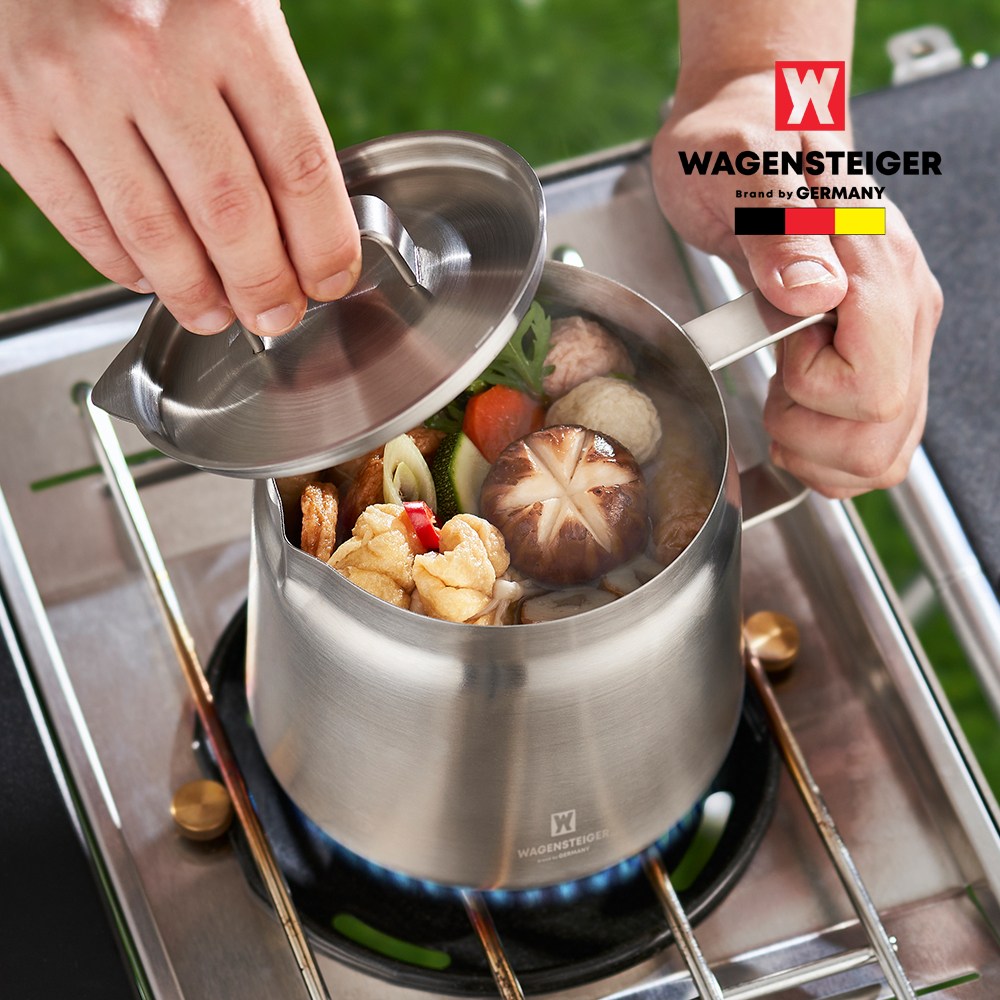 [Original] [독일][정품] 바겐슈타이거 IH 스텐304 라면 커피 멀티쿠킹 케틀팟 1.5L/2L  캠핑족/1인가구/신혼부부/주전자,냄비겸용/인덕션/캠핑족/1인가구/신혼부부 33,200원