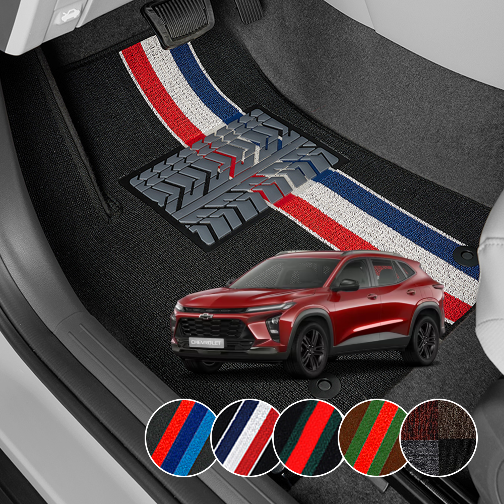 트랙스 크로스오버 신형 슬림 뉴 코일매트 발매트 라인 카매트 차량용 바닥 발판 자동차 차량 깔판, 톰에디션 59,800원