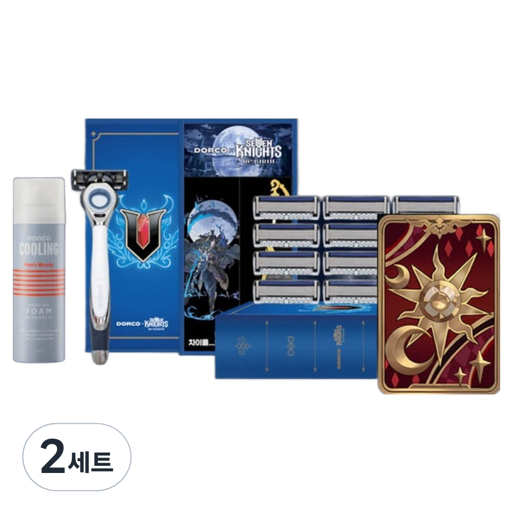 도루코 세븐나이츠 리버스 콜라보 면도 4종 세트 56,800원