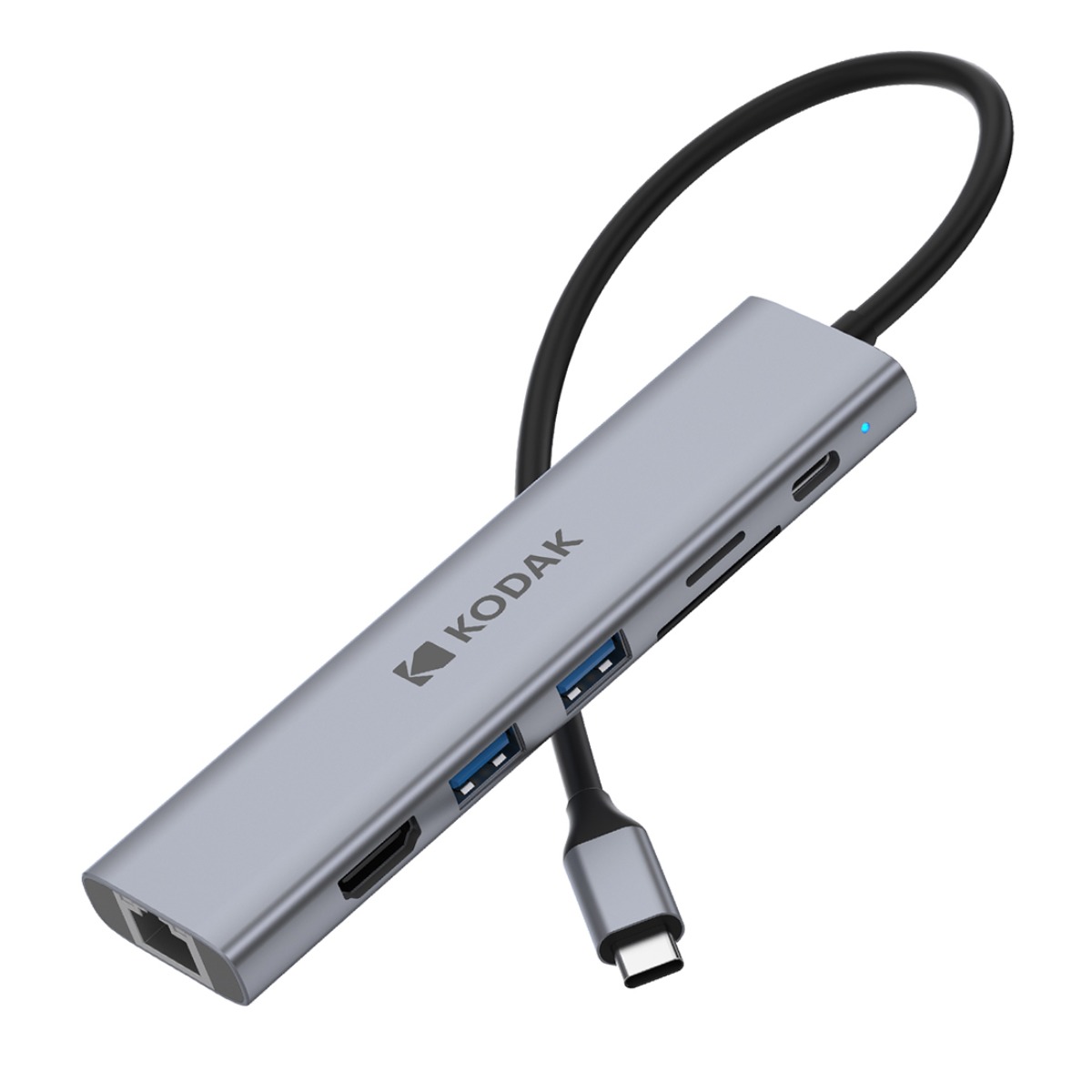 코닥 USB-C 허브 7포트 PD충전100W + 4K HDMI + 기가비트랜 + SD/TF + USB3.0 맥북 노트북PC 완벽호환, T347 x 1 35,000원