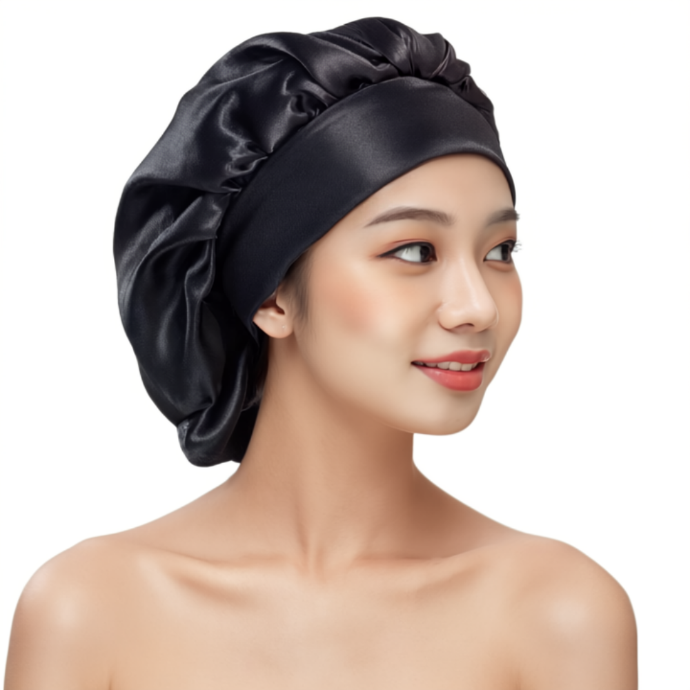 에코룸 실크 헤어캡 수면모자 헤어 케어용 7,240원