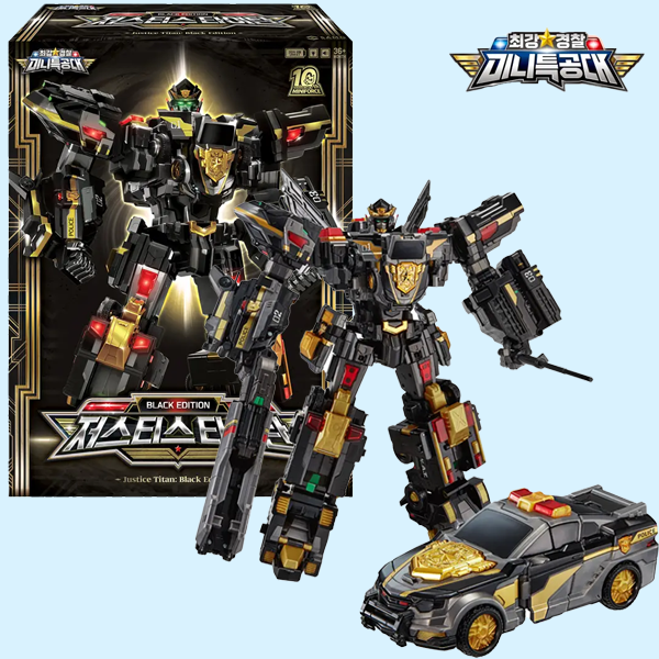 미니특공대 10주년 한정판 저스티스타이탄 블랙에디션 5단합체 로봇 155,800원