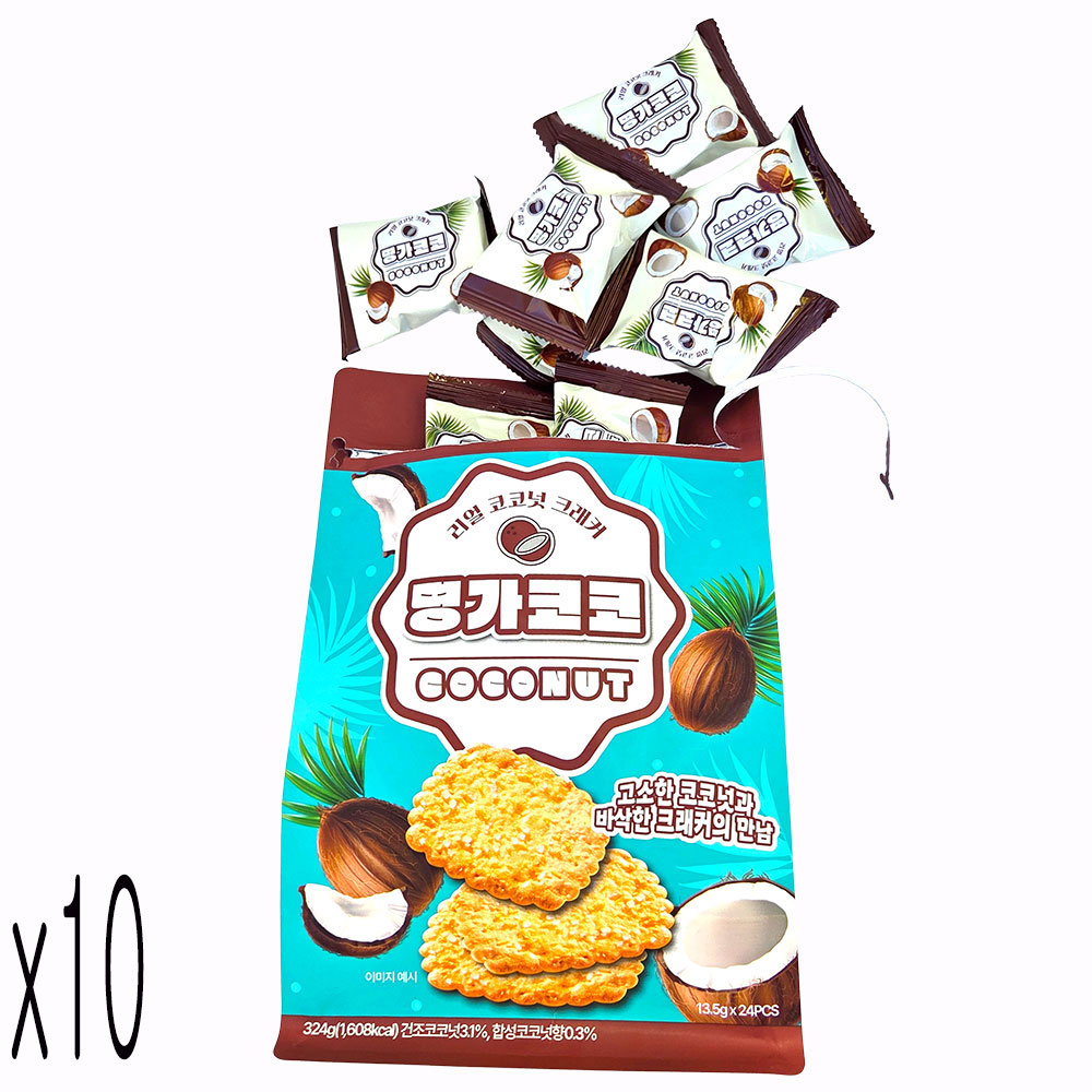 새마원 리얼 명가코코 코코넛 크래커 324g 비스킷 과자 개별포장 비스켓 쿠키 59,000원