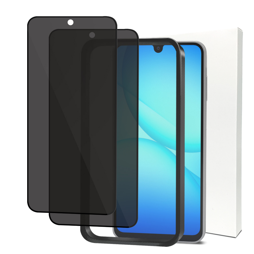 다이아큐브 갤럭시 A17 A16공용 9H AF코팅 3D 사생활보호 강화유리 가이드툴 액정보호필름 2P, 2개 11,450원