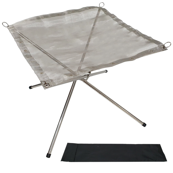 캠프닉 초경량 캠핑 불멍 화로대 초간단 업그레이드제품 수납가방 포함 야외용 휴대용 감성 캠핑 화로 13,900원