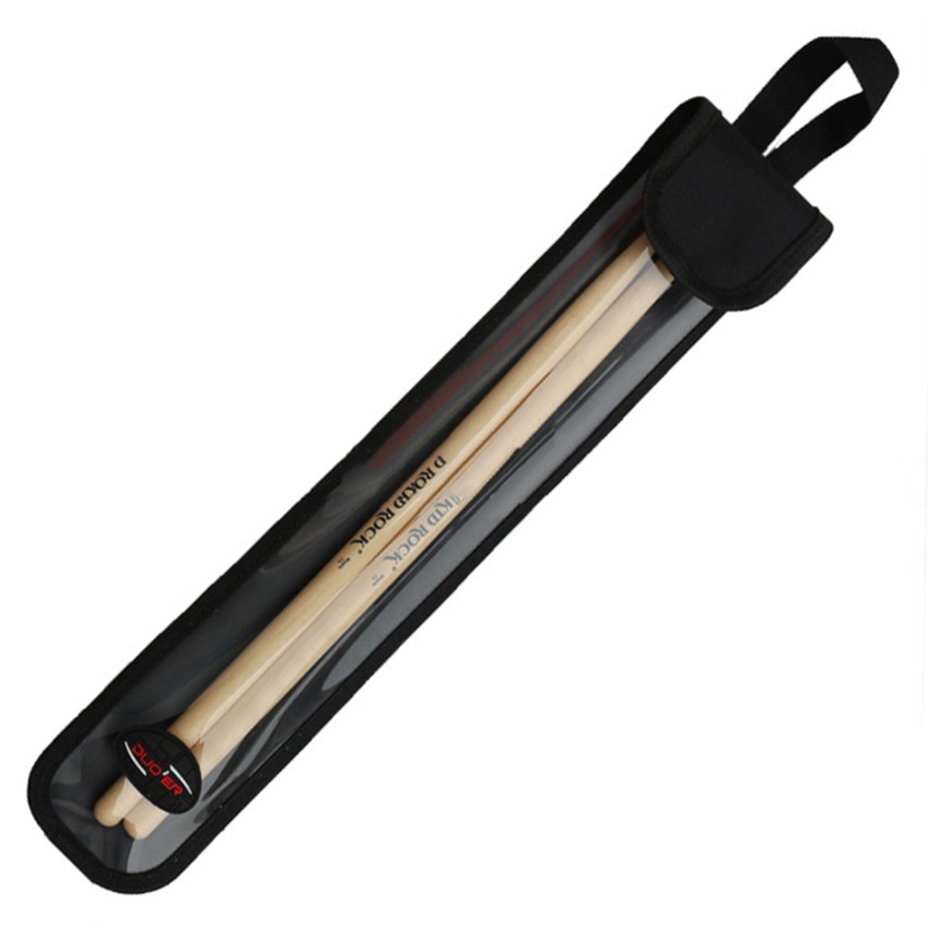 탑피아 깔끔한 드럼스틱 가방 블랙 반투명, 1개 11,300원