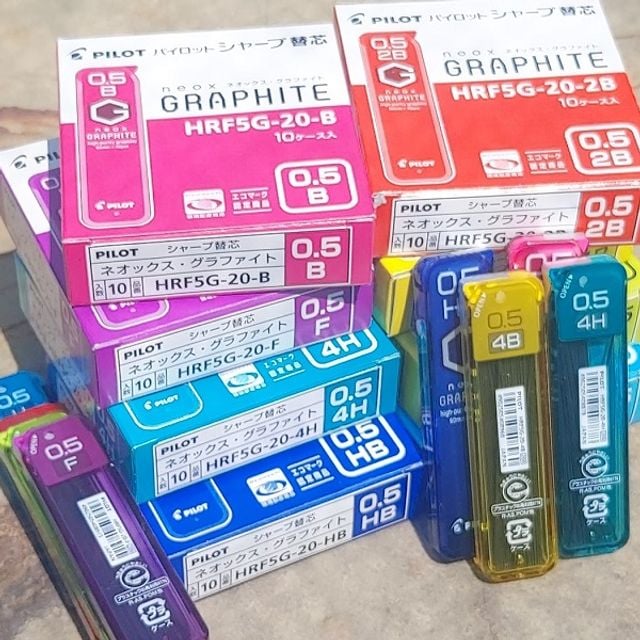 파이롯트 Neox graphite 0.5mm 샤프심 1박스(10통) jun+56680Lb, F 31,300원