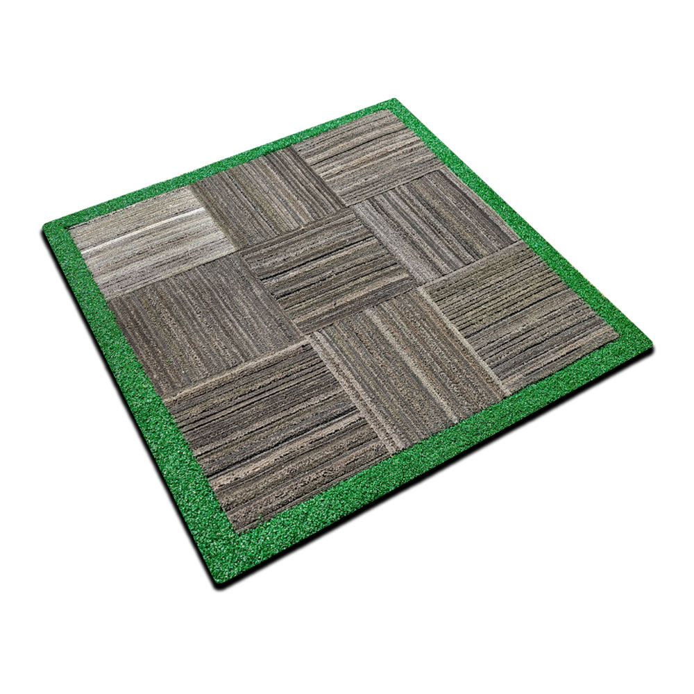 골프 타이어 타석매트 인조잔디 골프매트 연습 스윙매트, 1개, 잔디 테두리 타이어 타석매트 220,000원