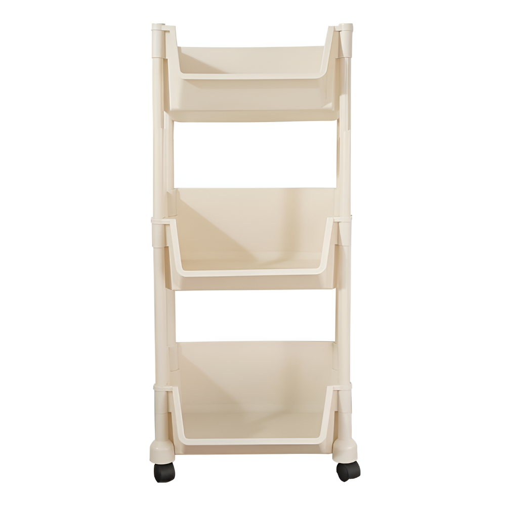 이동식 수납 트롤리, 화이트, 3단 11,990원