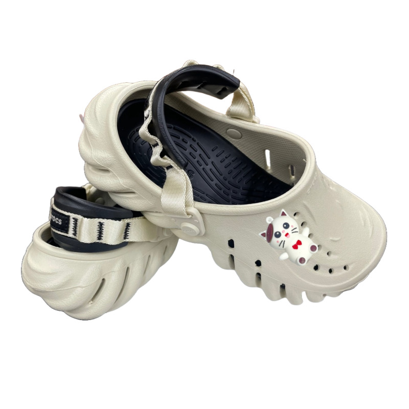 [크록스 정품] 당일발송 에코 클로그 공용샌들 207937 고양이 악세사리 포함 79,800원