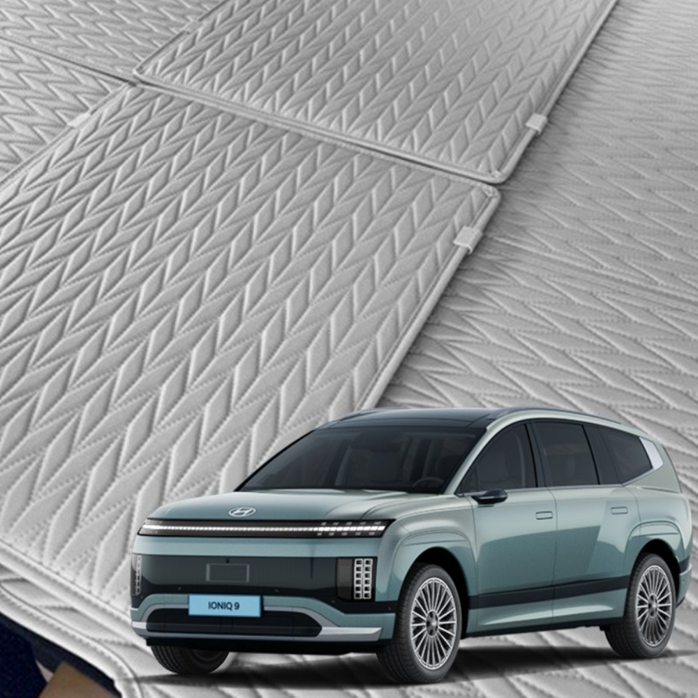 드래곤카 아이오닉9 리노 차박 평탄화매트 프리미엄 고강도 틈새연결 확장보드 트렁크 1P, 그레이, 아이오닉9(6인승) 31,800원