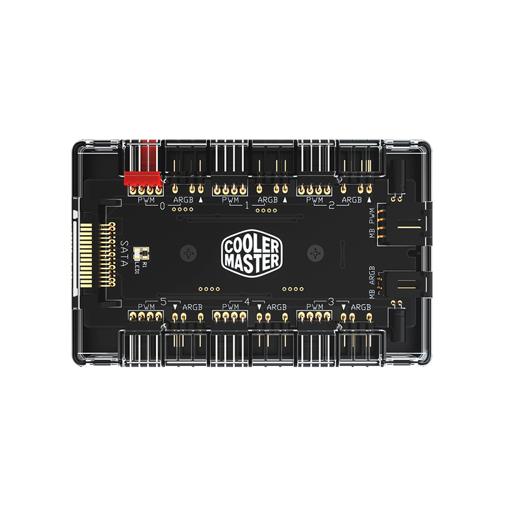 쿨러마스터 ARGB AND PWM HUB 팬허브 5V RGB허브 25,000원