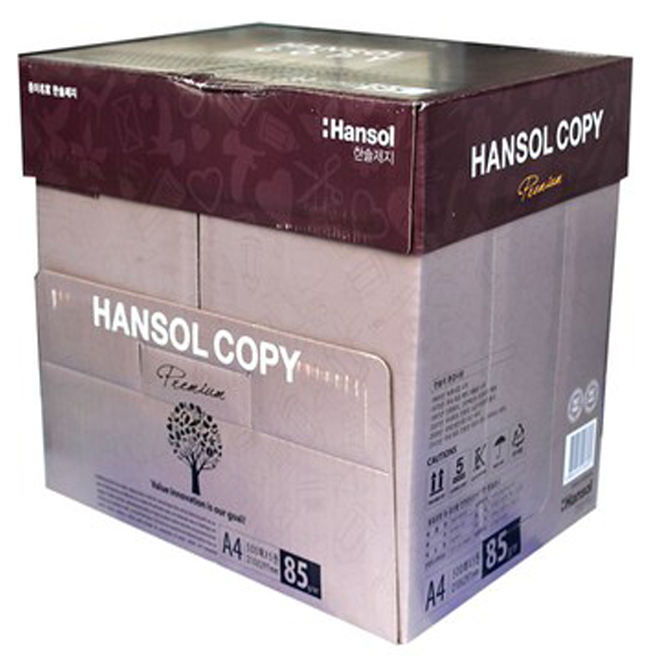 한솔제지 복사용지 85 g, A4, 2500매 24,700원