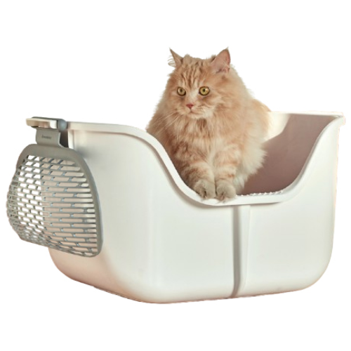 모노모그 스윙캣 박스 반자동 대형 고양이 화장실 (거름망 미포함) 43,000원