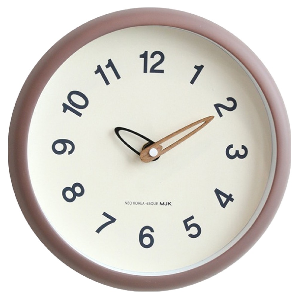 MJK 심플 모던 스타일 원형 무소음 시계 BRP838 28,200원