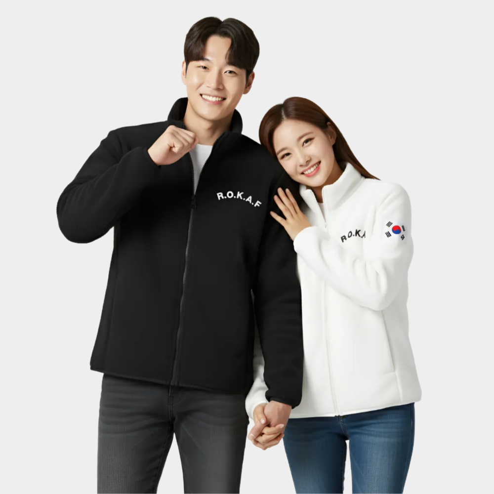 티창고 로카 후리스 ROKA 전체자수 밍크 보아털 군인 커플룩 코리아아미 39,000원