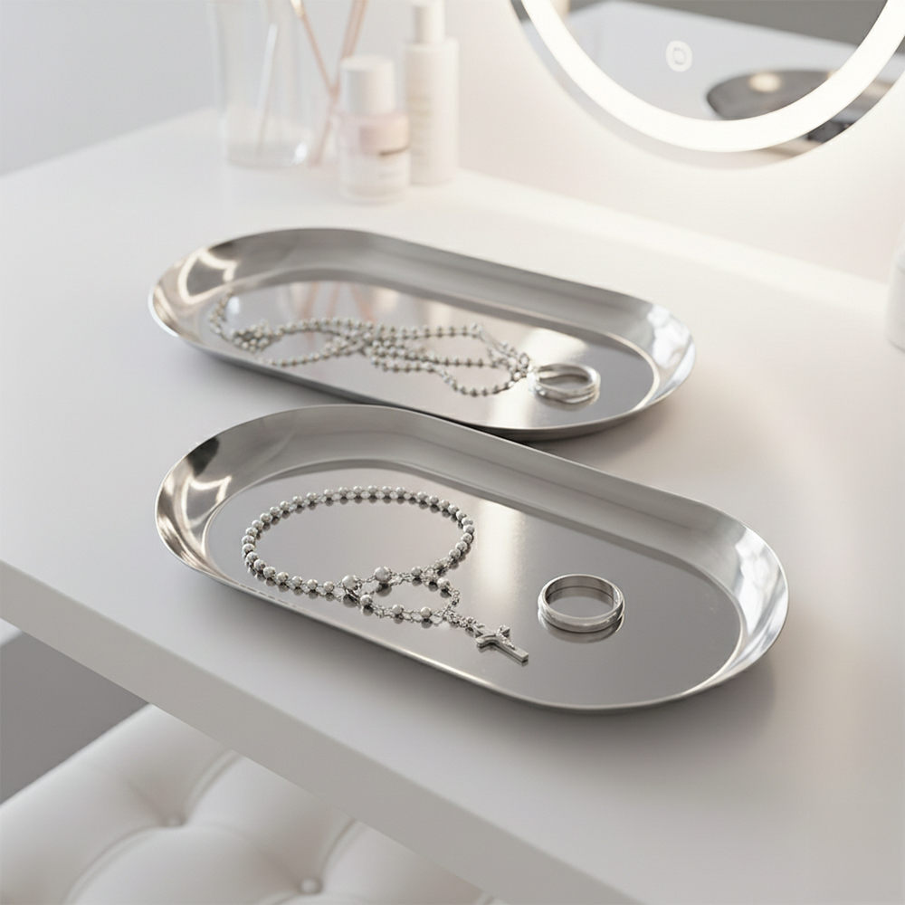 대한 인테리어 감성 오브제 촬영 소품 악세사리 보관 트레이 2p 5,380원