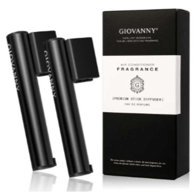 GIOVANNY 파워스틱 차량용 디퓨저 케이스 2p + 리필 4p 1세트 136,230원