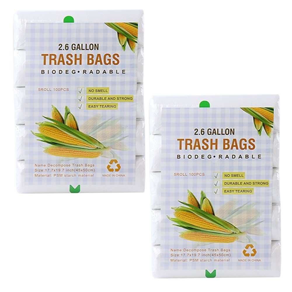 이지유 옥수수 전분 생분해 쓰레기봉투 롤 비닐 10L 5롤, 2세트 11,000원