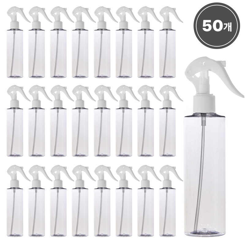 [50개묶음판매] 미니건스프레이용기(L형) 100ml 120ml 150ml 200ml 250ml 300ml 500ml, 50개 48,510원