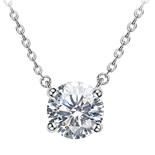 아델라주얼리 모이사나이트 엑설런트등급 GRA 감정서 제공 목걸이 1캐럿 10부 데일리 다이아 솔리드 42,660원