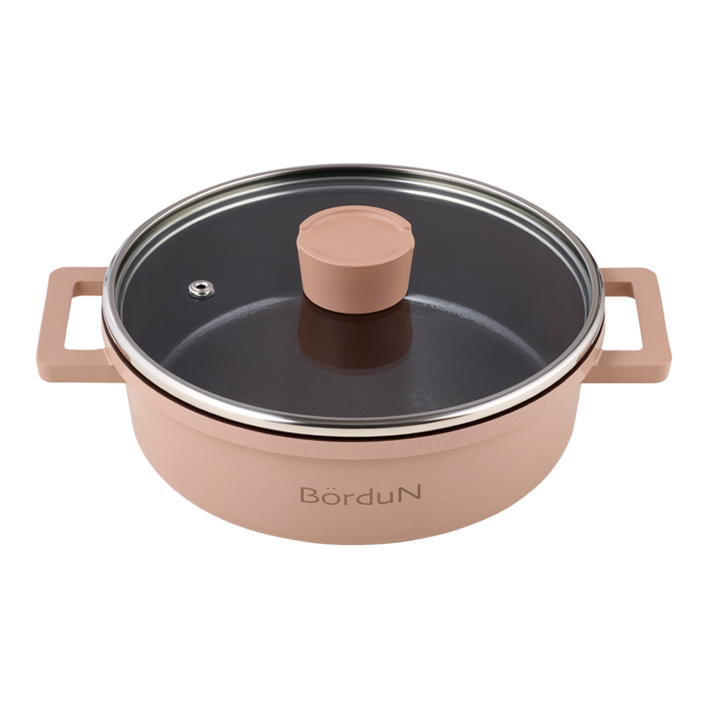보오든 IH 세라믹 인덕션 전골냄비, 1개, 모카, 24cm 38,000원