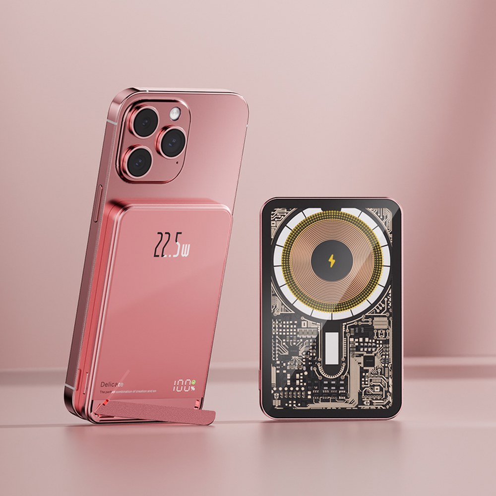 magsafe power 충전 보조밧대리 호환 케이스 bank 마그네틱 15 13, 11 Max for 12 맥세이프 14, 알루미늄 배터리 무선충전기 Pro 보조배터리 초고속 68,000원