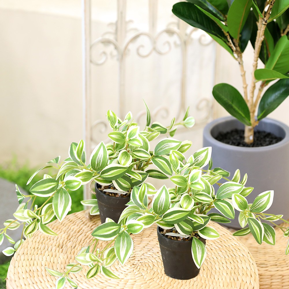 인테리어 조화 행잉플랜트 벽장식 가랜드 뉴행잉넝쿨화분 24,800원