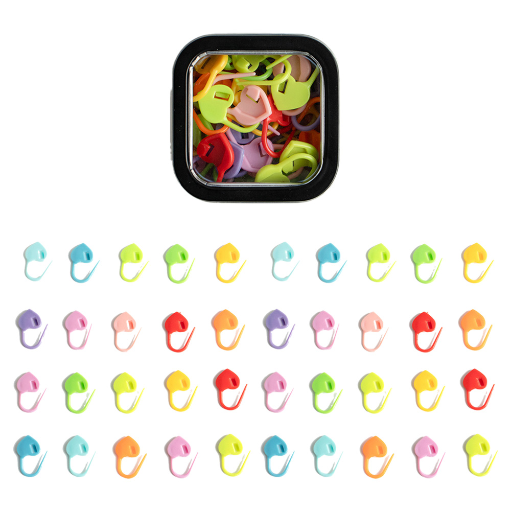 yarna 하트 단수링 50p + 알루미늄 케이스 세트, 랜덤발송, 1세트 5,000원