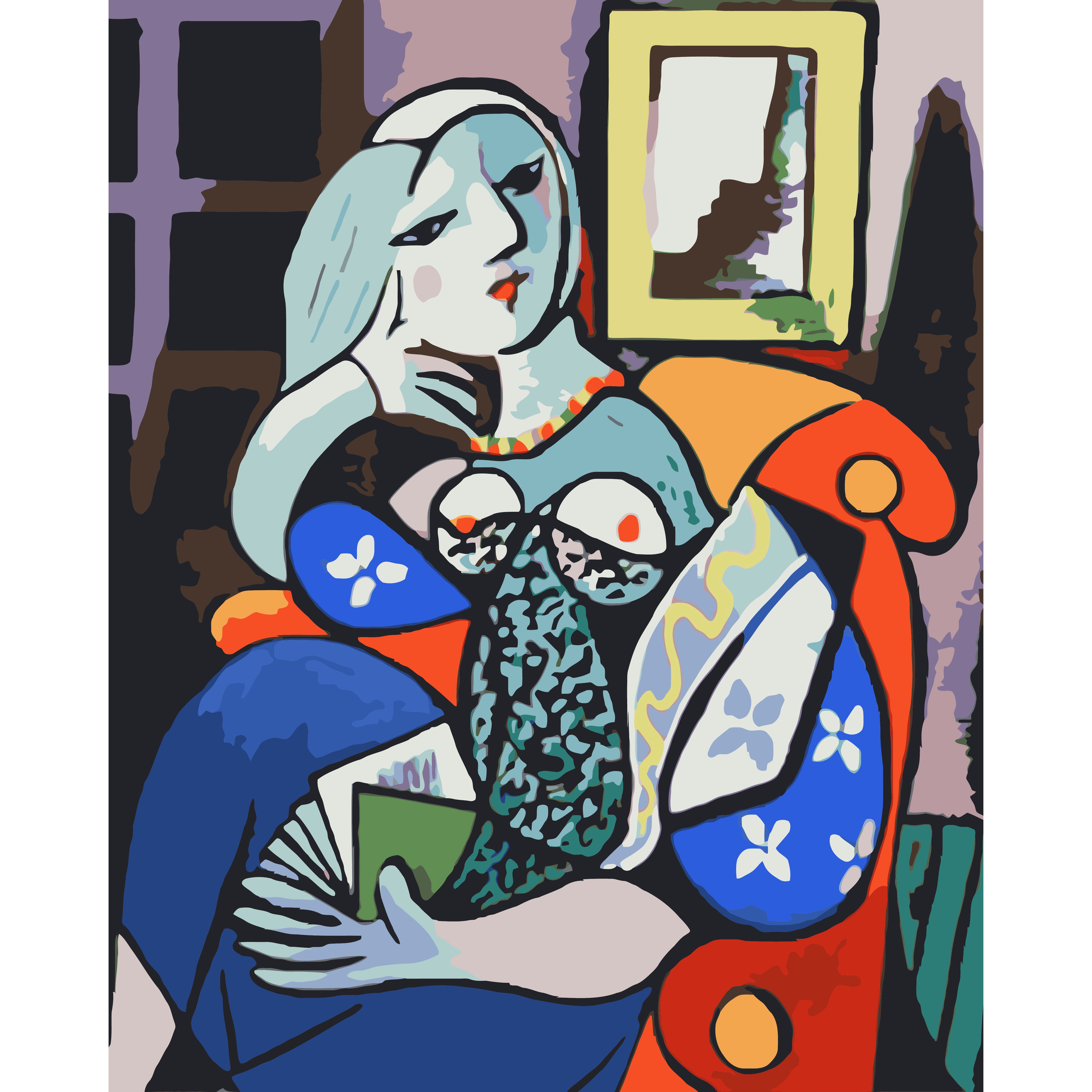 모모픽스페인팅 DIY명화그리기 60x75cm 35,490원