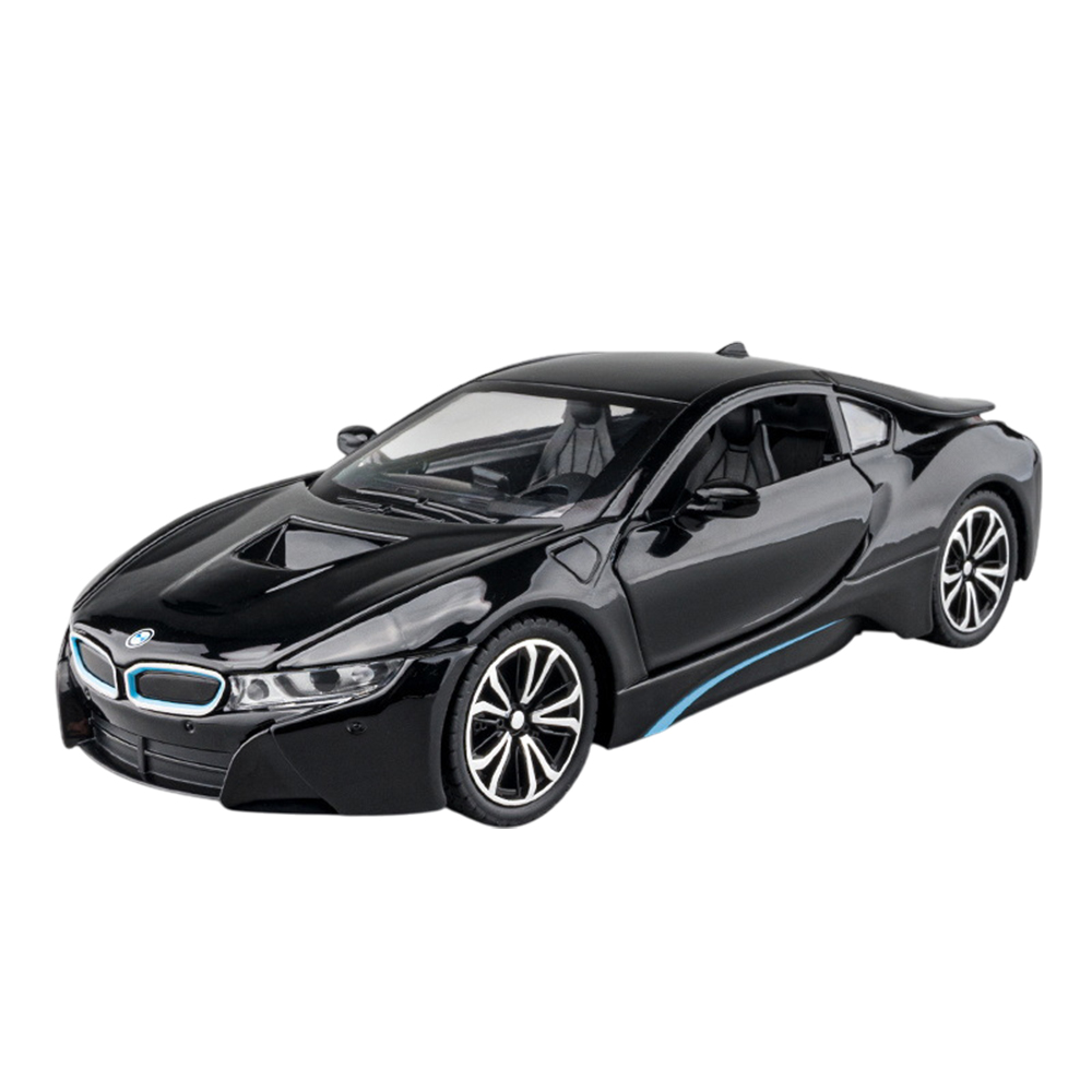 마이카 다이캐스트 합금 1:22 BMW i8 모델 자동차 모형 피규어 장식, 1개, 02.블랙 39,800원