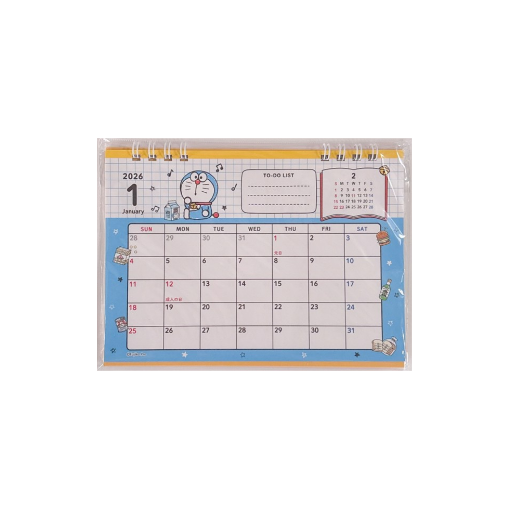 2026년 산리오 미니탁상달력 도라에몽달력 신상달력 탁상달력 데스크캘린더 일본수입달력 연말선물 새해선물 일본휴일표기 굿즈달력 산리오굿즈 인기캐릭터 달력 19,900원