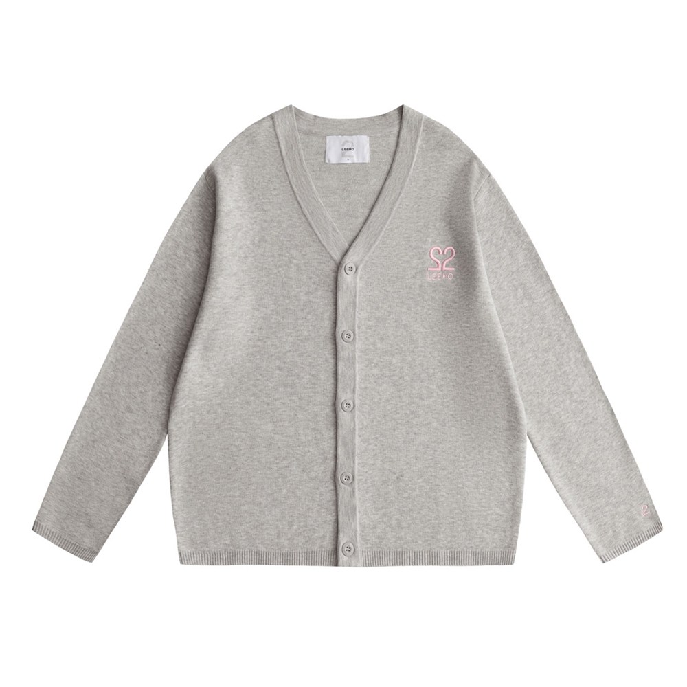 [LEEHO]LH241KC102U BLACK/GRAY/RED 스웨터 가디건 118,000원