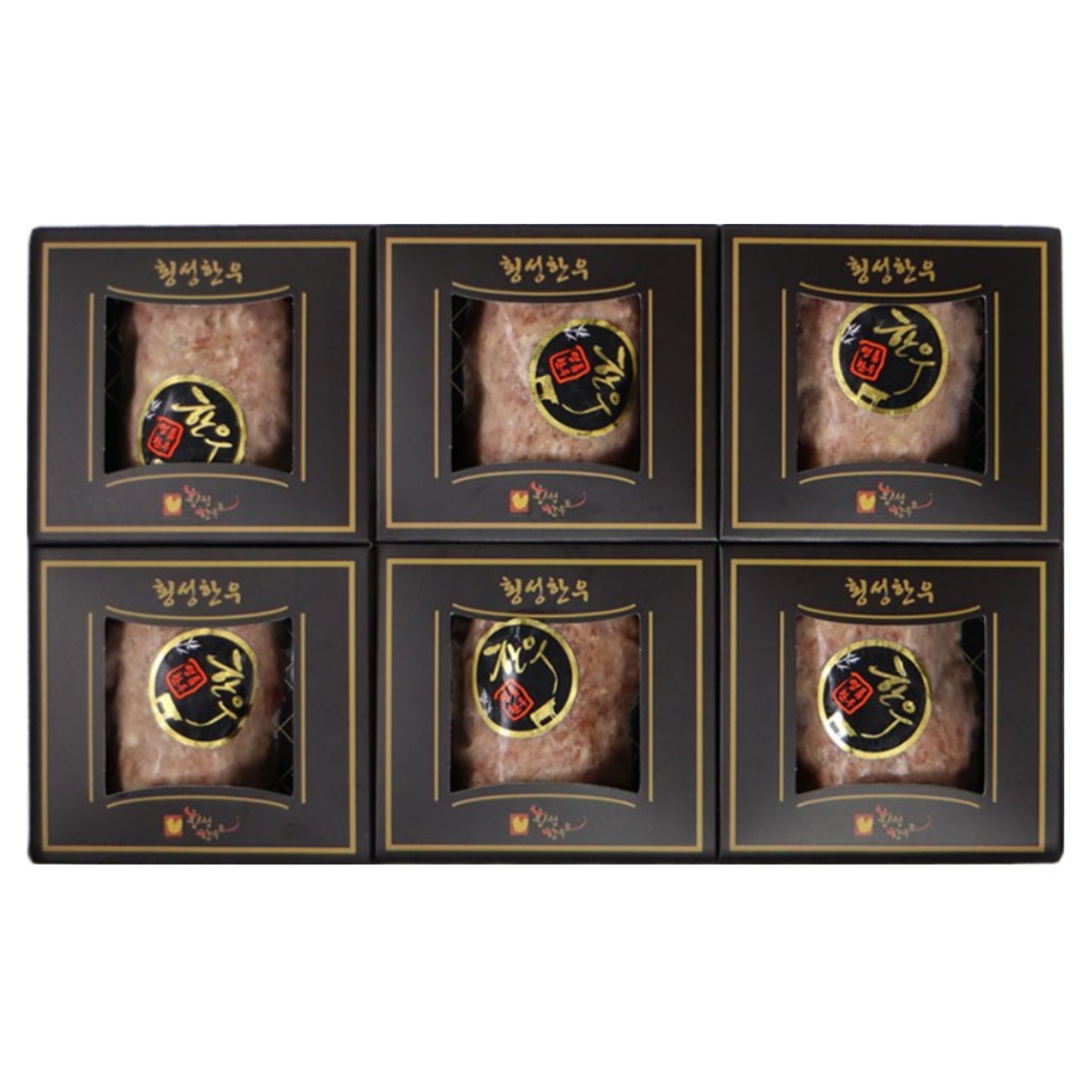 횡성한우 떡갈비 170g X 6개입 (설 선물세트), 6개, 170g 60,000원