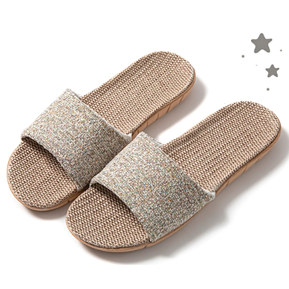 JUN팩토리 발편한 남자 여자 실내 보카시심플 왕골슬리퍼 6,900원