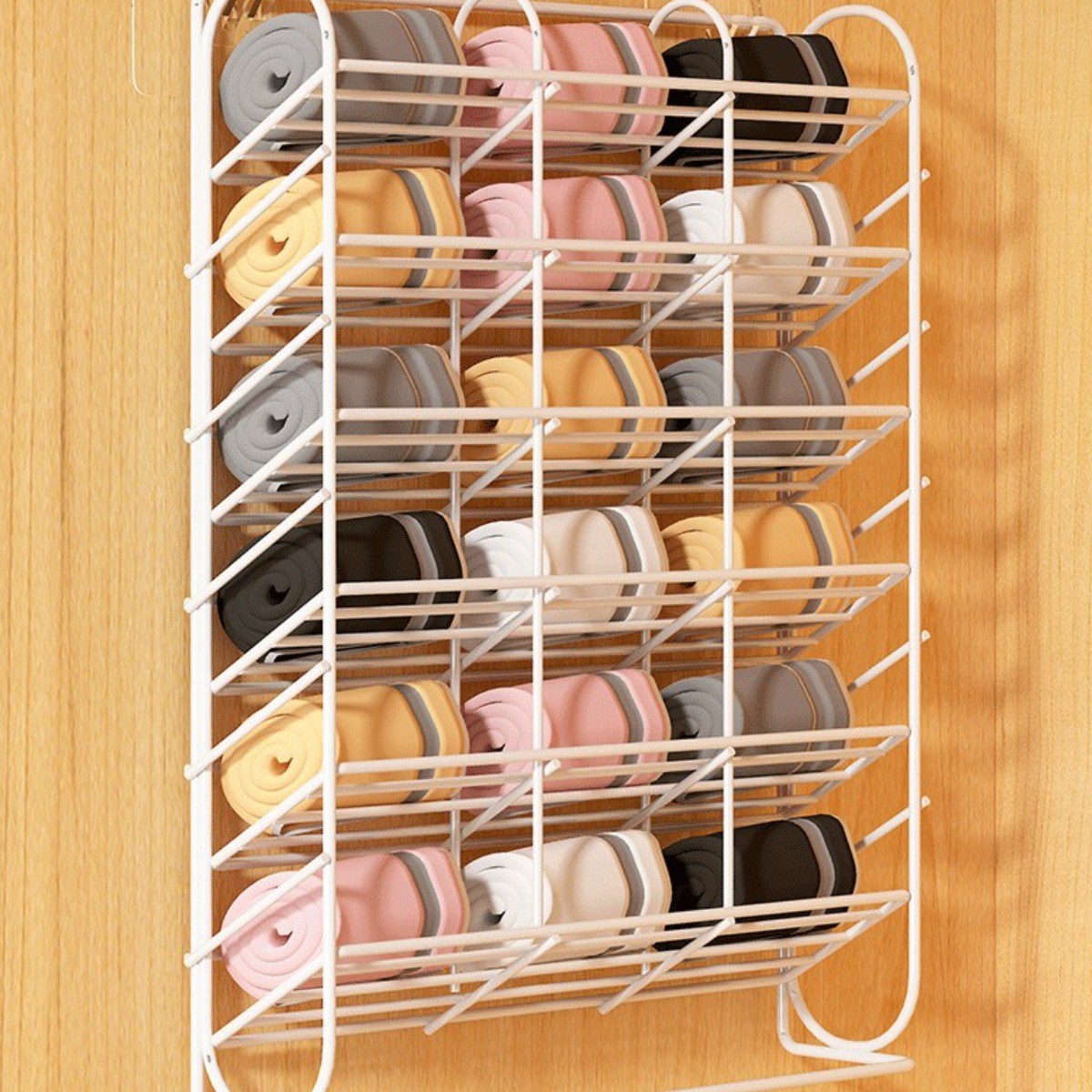 옷장 공간 활용 다용도 양말 자투리 속옷 걸이 수납 칸막이 의류 정리 정리마켓 보관함 (18칸), 화이트(18칸)양말, 1개 18,520원