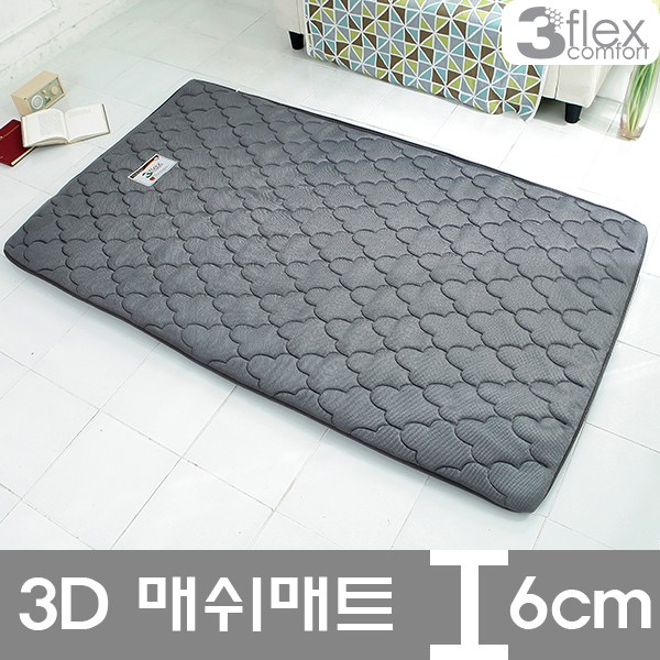 아이코지 3D Mesh 매쉬원 4~6cm 그레이 듀얼 매쉬 쿨매트 WG 441,000원