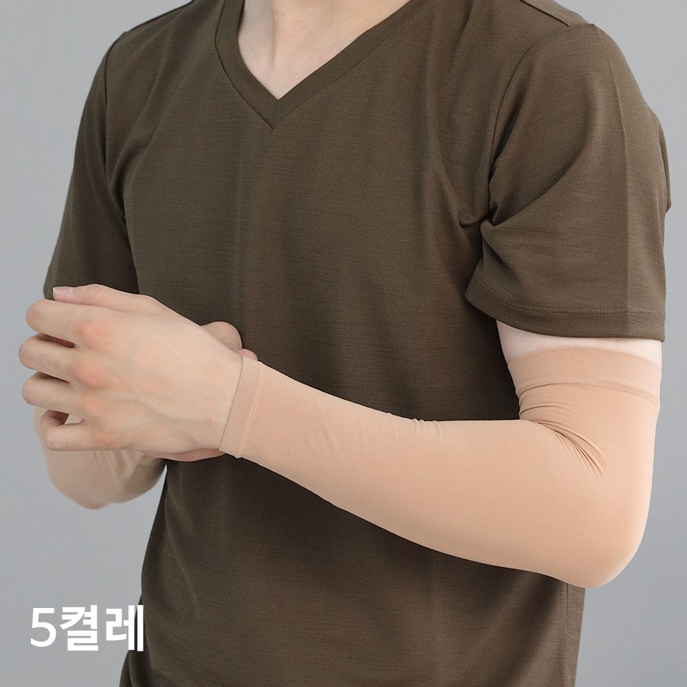 로고가 없는 국산 보급형 자외선 차단 작업 문신 살색 손목 팔토시 3켤레 5켤레 8,900원