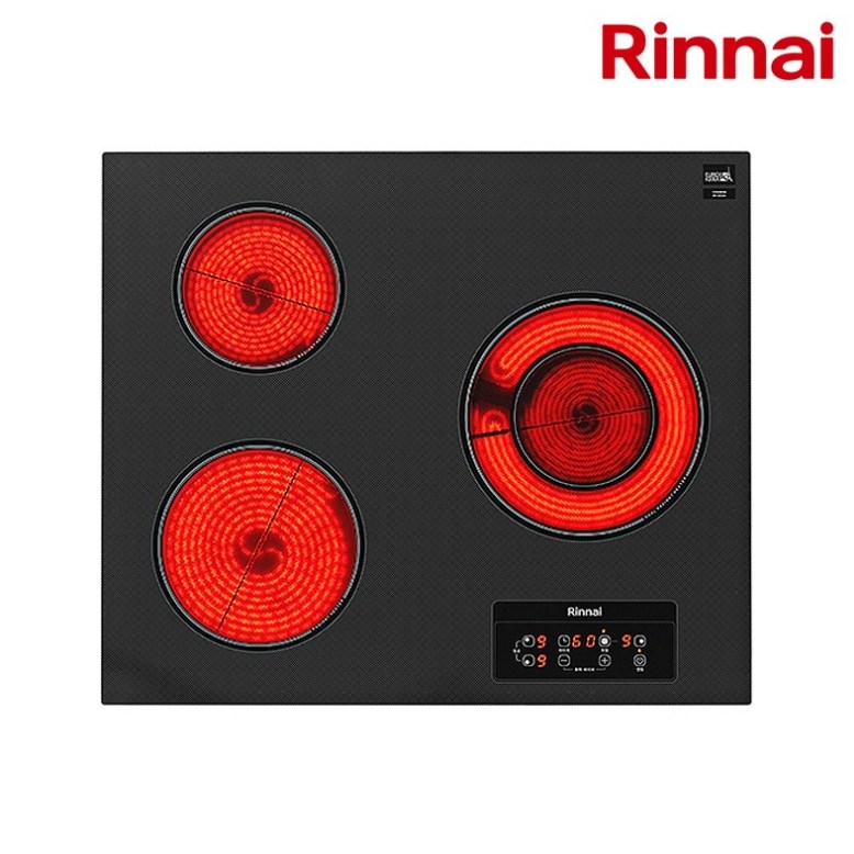 린나이 빌트인 3구 하이라이트 전기렌지, 빌트인, B-33A 253,000원